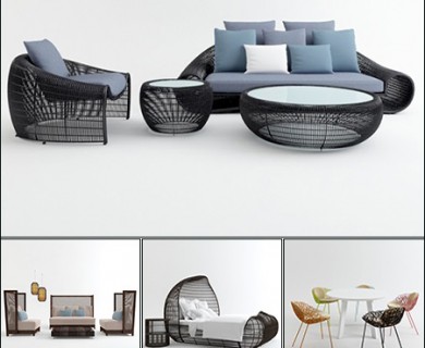 مدل سه بعدی Outdoor Furniture