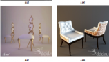 3DDD - Sidechairs (4)