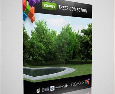 دانلود رایگان ولوم 5 : مدل سه بعدی درخت