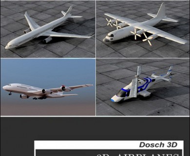 دانلود رایگان مدل سه بعدی هواپیما