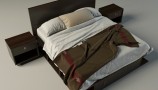 3DDD - Modern Bed (2)