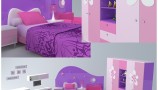 3DDD - Modern Furniture Childroom Set (4)