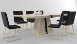 3DDD - Modern Table and Chair Set (14)
