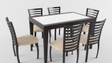 3DDD - Modern Table and Chair Set (4)
