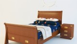 3DDD - Classic Childroom Bed (6)