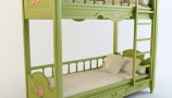 3DDD - Classic Childroom Bed (8)