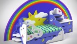 3DDD - Classic Childroom Bed (9)