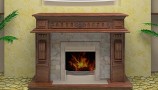 3DDD - Classic Fire Place & Radiator (11)