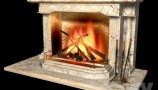 3DDD - Classic Fire Place & Radiator (12)