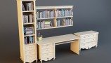 3DDD - Classic Furniture Childroom Set (16)