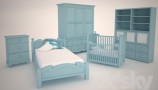 3DDD - Classic Furniture Childroom Set (5)