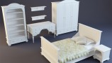3DDD - Classic Furniture Childroom Set (8)