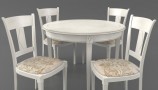 3DDD - Classic Table and Chair (10)