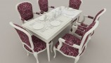 3DDD - Classic Table and Chair (13)