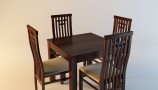 3DDD - Classic Table and Chair (14)