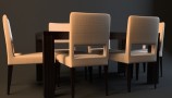3DDD - Classic Table and Chair (15)