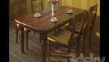 3DDD - Classic Table and Chair (2)
