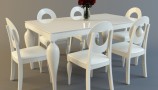 3DDD - Classic Table and Chair (4)