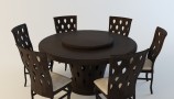 3DDD - Classic Table and Chair (4)