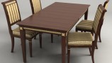 3DDD - Classic Table and Chair (5)