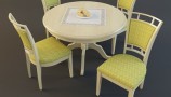 3DDD - Classic Table and Chair (9)