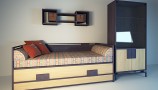3DDD - Modern Bed Childroom (4)