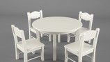 3DDD - Modern Table and Chair Childroom (3)