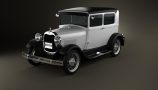 Humster3D - Ford Model A Tudor 1929 3D Model (1)