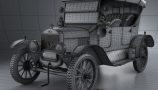 Humster3D - Ford Model T 4door Tourer 1924 3D Model (11)