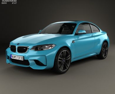 مدل سه بعدی ماشین BMW M2 Coupe 2016