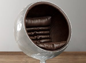 restoration hardware orbit chair