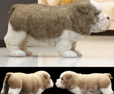 مدل سه بعدی سگ
