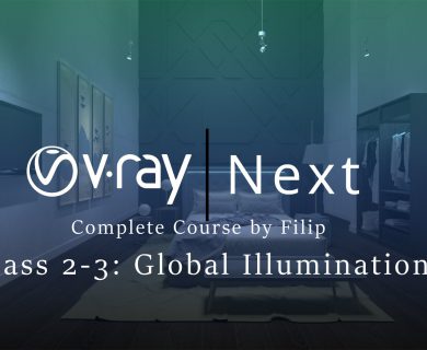 دانلود رایگان آموزش Vray Next قسمت دوم و سوم : Global Illuminnatin