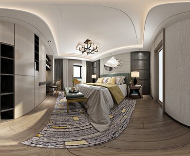 صحنه داخلی Bedroom L05 از Interior Design 2019