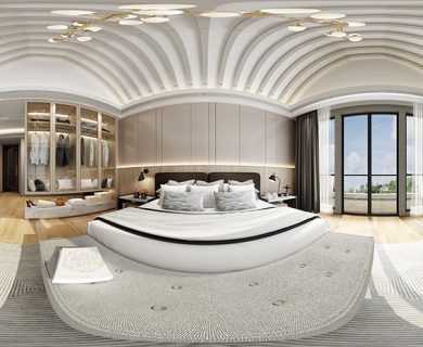 صحنه داخلی Bedroom Q18 از Interior Design 2019