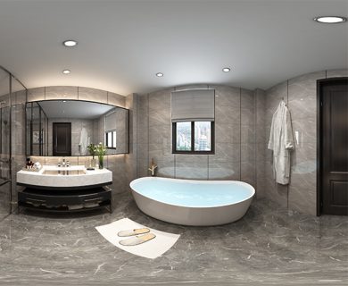 صحنه داخلی Bathroom G03 از Interior Design 2019