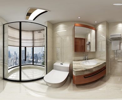 صحنه داخلی Bathroom I156 از Interior Design 2019
