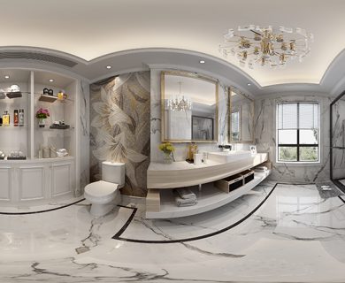 صحنه داخلی Bathroom I164 از Interior Design 2019