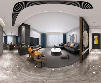 صحنه داخلی Dining Room A04 از Interior Design 2019