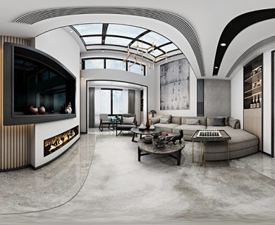 صحنه داخلی Living Room R36 از Interior Design 2019
