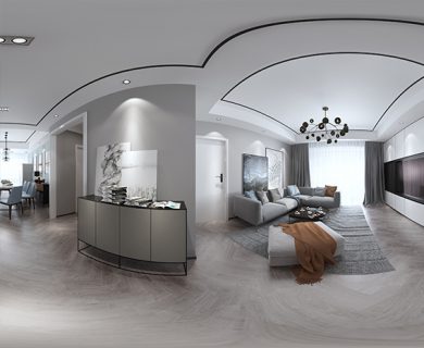 صحنه داخلی Living Room V06 از Interior Design 2019