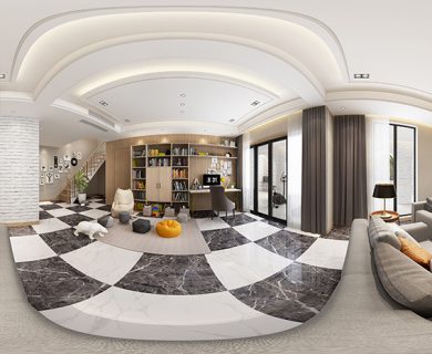 صحنه داخلی Living Room I144 از Interior Design 2019