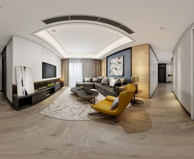 صحنه داخلی Living Room J09 از Interior Design 2019