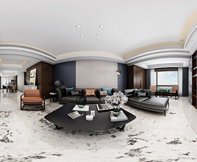 صحنه داخلی Living Room R34 از Interior Design 2019