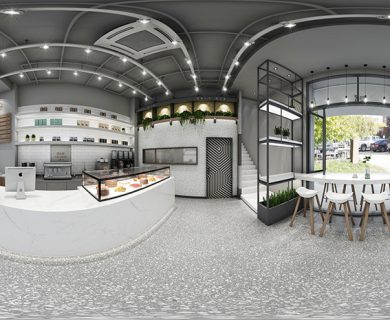 صحنه داخلی Restaurant W05 از Interior Design 2019