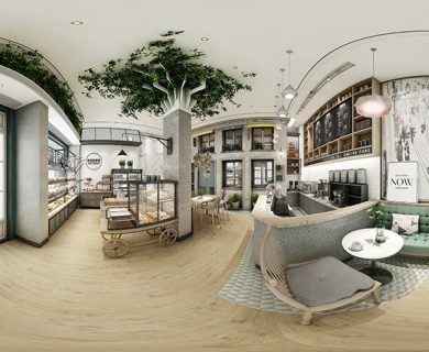 صحنه داخلی Restaurant W04 از Interior Design 2019