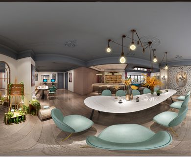 صحنه داخلی Restaurant N04 از Interior Design 2019