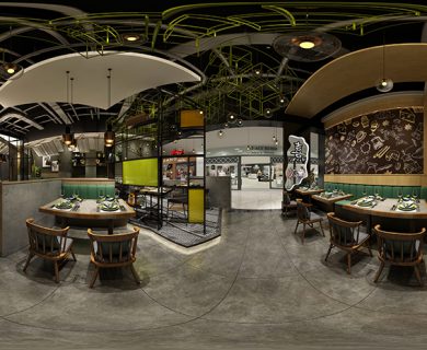 صحنه داخلی Restaurant F05 از Interior Design 2019