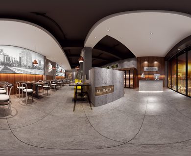 صحنه داخلی Restaurant I75 از Interior Design 2019