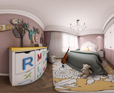 صحنه داخلی Bedroom A09 از Interior Design 2019